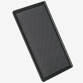 Plåt perf GN 1/1 GN non stick svart
