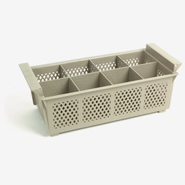 Bestickskorg 43x21 cm Beige