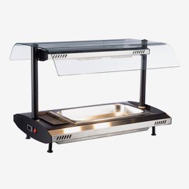 Display värmeplatta för buffé