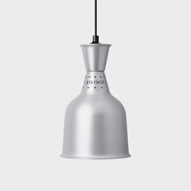 Värmelampa Classic 1222,  fast Stayhot aluminiumeloxerad
