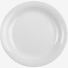 Tallrik flat Ø 26 cm Melamin