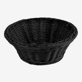Brödkorg Ø 23 cm Svart
