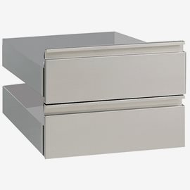 2 draglådor för modul 60 F600