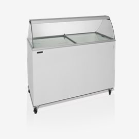 Skopglassmonter 10x5 liter, plana skjutlock IC400SC-SO