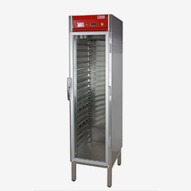 Värmeskåp med fläkt, 1 st glasdörr, 18 st gejderpar för gn 1