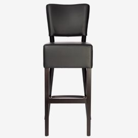 Barstol Madonna M Lyx wenge svart konstläder