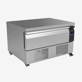 Grillkylbänk/grillfrysbänk,1 låda 2 GN 1/1