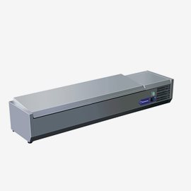 Kyldisplay med lock 1500mm 1/4 GN