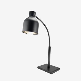 Värmelampa flexibel svart Hendi