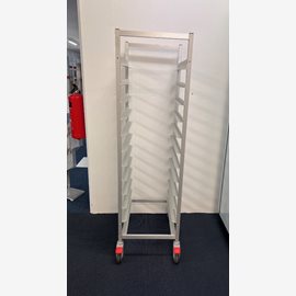 Bak- och Pizzaplåtsvagn Aluminium 12 st 600x400 plåtar