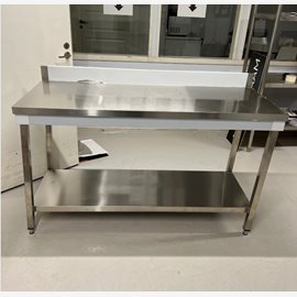 Arbetsbänk, underhylla, bakkant 1500x600x850 mm