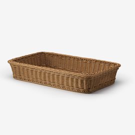 Brödkorg Brun PP plast. 53x32xH9 cm