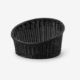 Brödkorg Svart PP plast. rund D36cm, H20cm