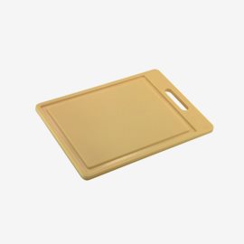 Skärbräda plast 35x25x1,2 cm GUL