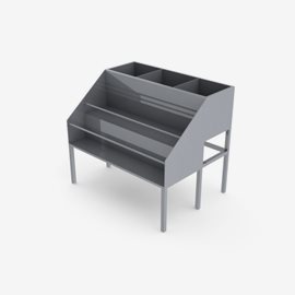 Barstation 800 mm, speedrack och isolerade isfack