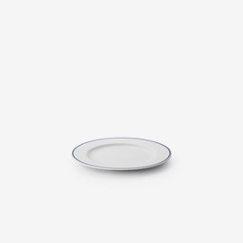 Basic Tallrik flat 17cm, Blue Line