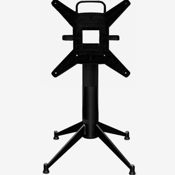 Bordsstativ Rise FlipTop 77 Svart passar till skiva Ø 80-110