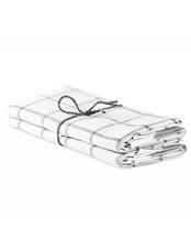 Linnehandduk Köksruta 2-Pack