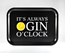 Bricka Gin o'clock