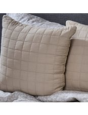 Quilt fylld kudde