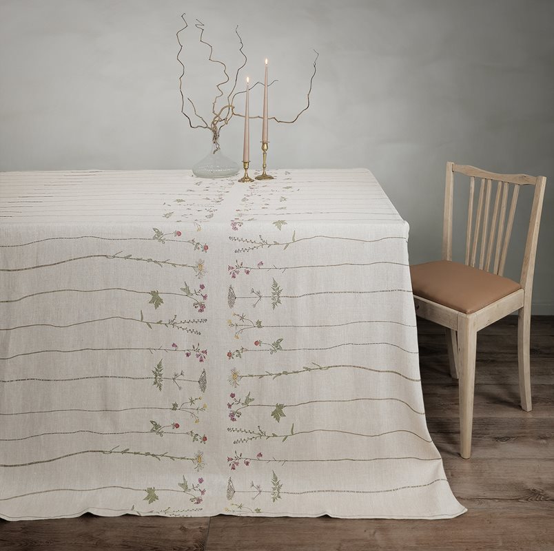Bordsduk Sommarblomster