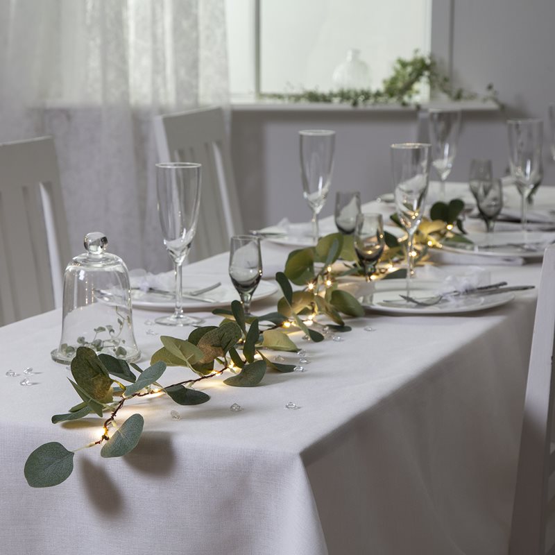 Girlang Eucalyptus med LED