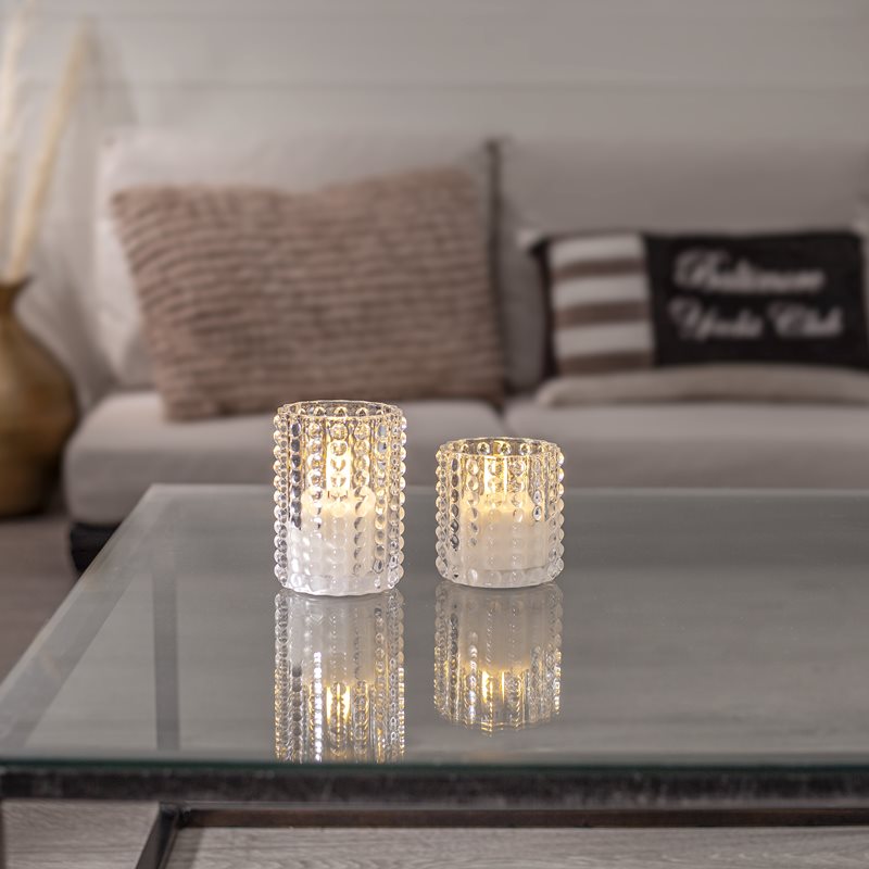 LED Ljus Flamme Dott