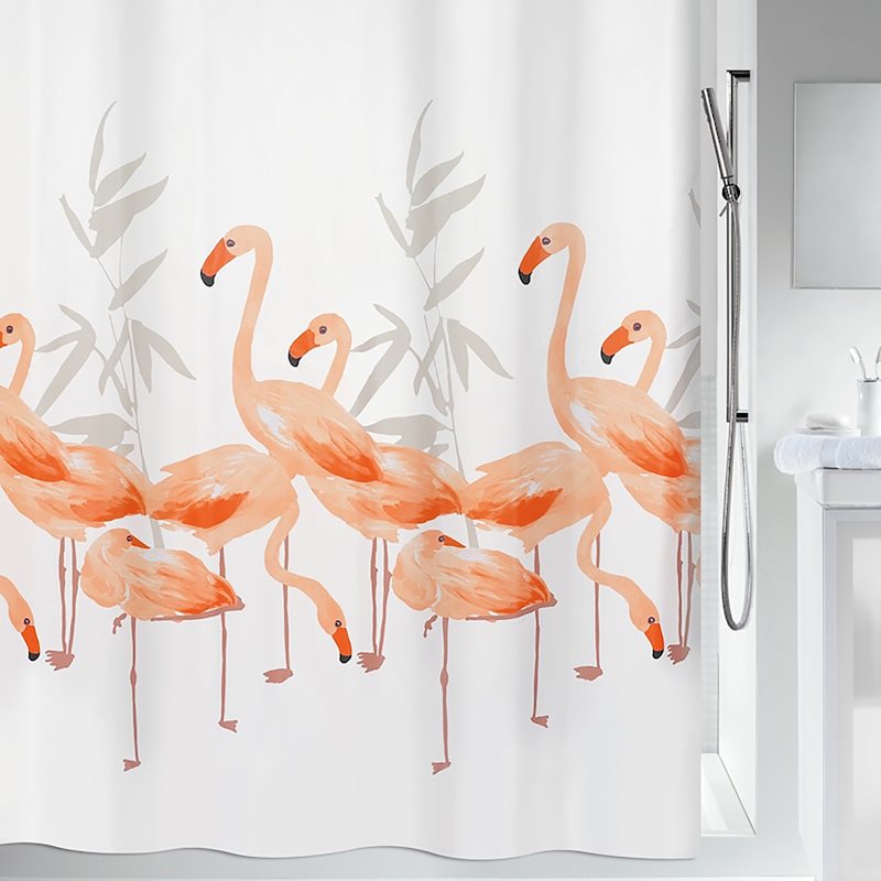 Duschdraperi Flamingo
