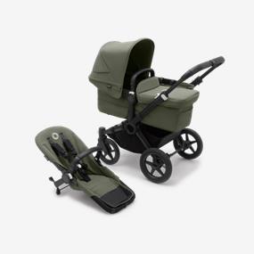 Bugaboo Bugaboo Donkey 5 Mono Complete Black/Forest Green-Forest Green