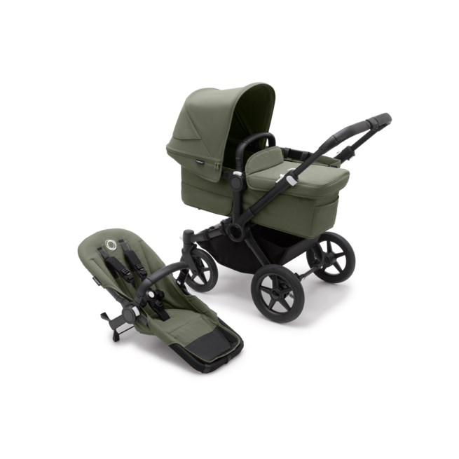 Bugaboo Bugaboo Donkey 5 Mono Complete Black/Forest Green-Forest Green