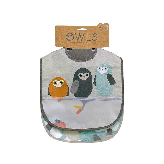 Owls, Haklappar, 2-pack