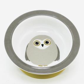 Owls, Sugkoppstallrik, grå