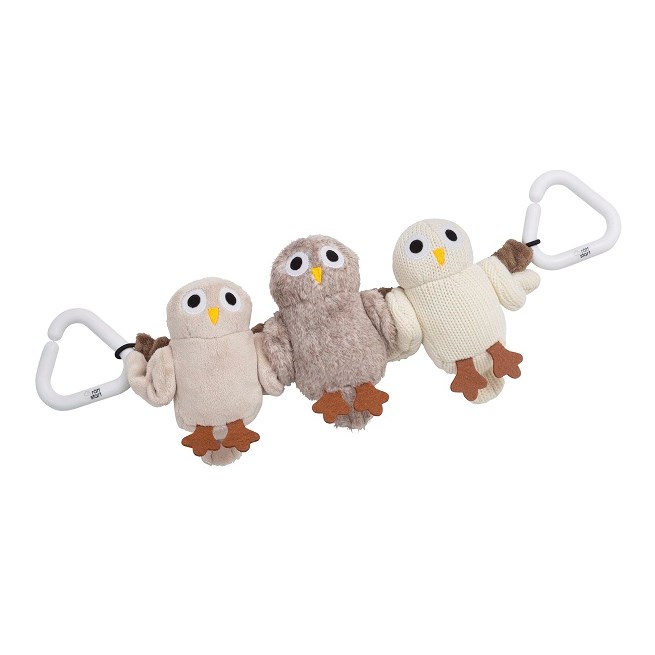Owls, Barnvagnsleksak, 3-fig