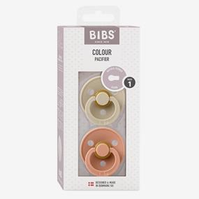 Bibs BIBS Colour 2 Pack Vanilla/Peach - 1