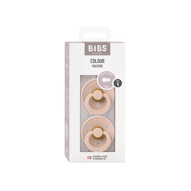 BIBS Colour 2-PACK Blush/Blush - 1