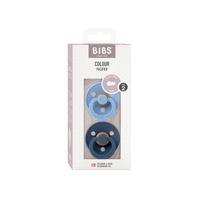 BIBS Colour 2-pack Sky Blue/Steel Blue size 2