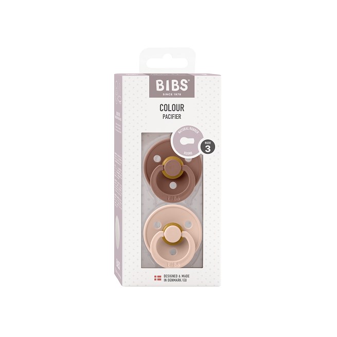 BIBS Colour 2-pack Woodchuck/Blush - 3