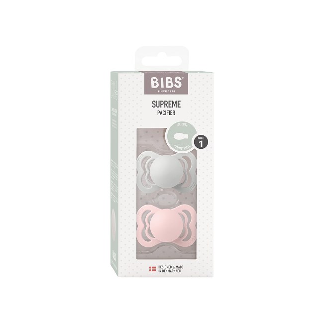 BIBS Supreme 2 pack Haze/Blossom - 1