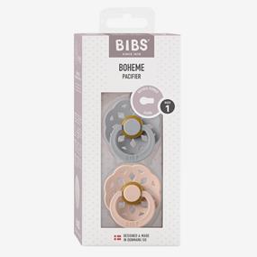 Bibs BIBS Boheme 2 pack Cloud/Blush size 1