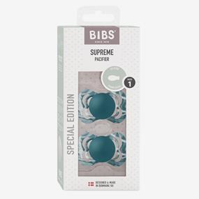 Bibs BIBS Supreme 2 pack Tie Dye Forest Lake White - 1