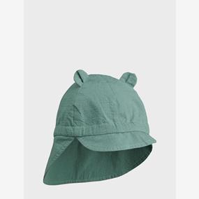 liewood Gorm seersucker sun hat Tuscany rose 9-12M