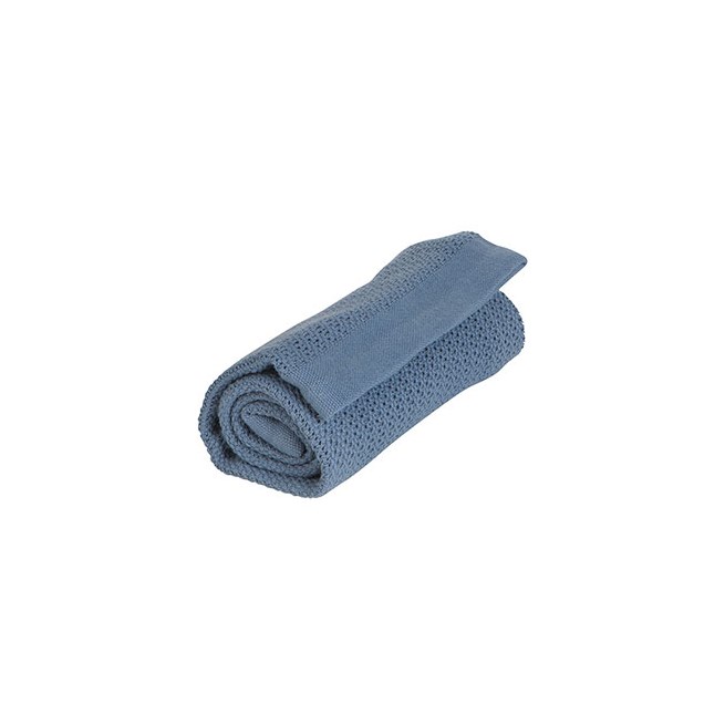 Vinter & Bloom - Filt Soft Grid EKO "Denim Blue"