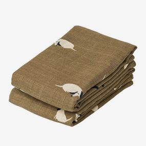 liewood Lewis muslin cloth 2-packDog / Oat mix