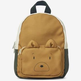 liewood Saxo mini backpack Mr bear golden caramel multi mix