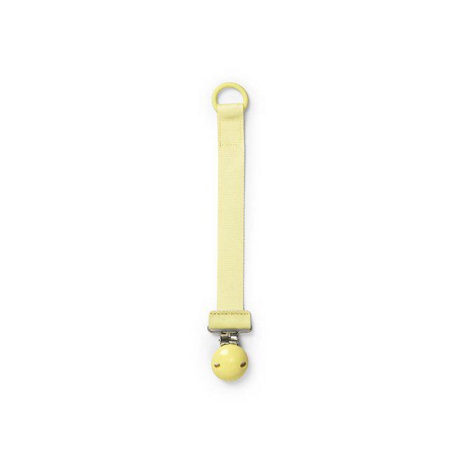 elodie details Pacifier Clip Wood Sunny Day Yellow