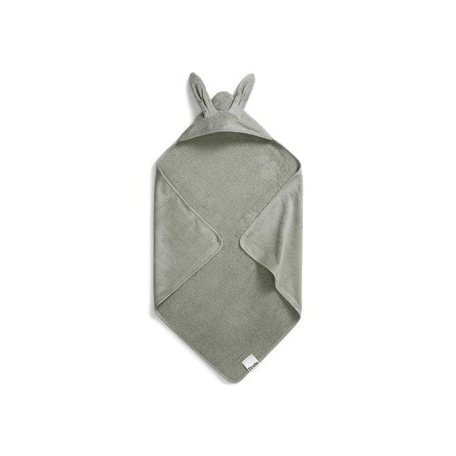 elodie details Hooded Towel Mineral Green Bunny