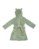 Mini dreams bath robe green 1-2 y