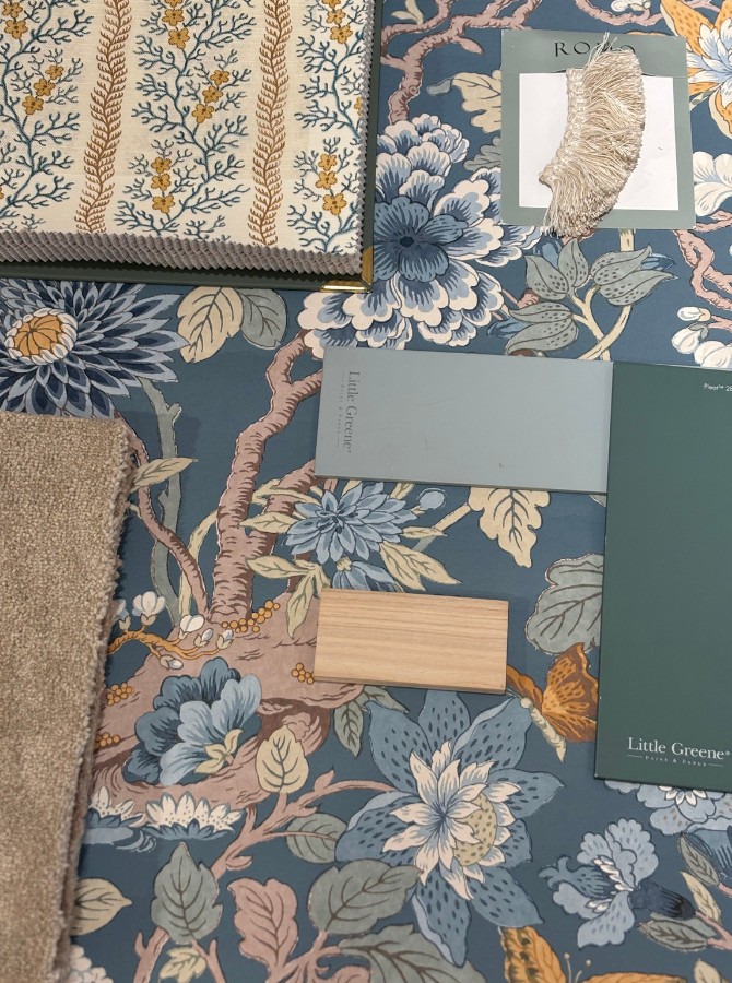 Moodboard skapa av tonåring