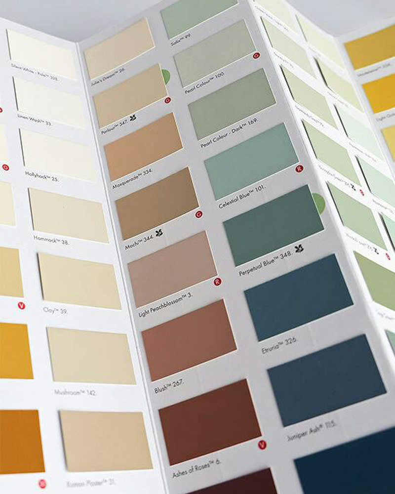 Färgkarta från Little Greene