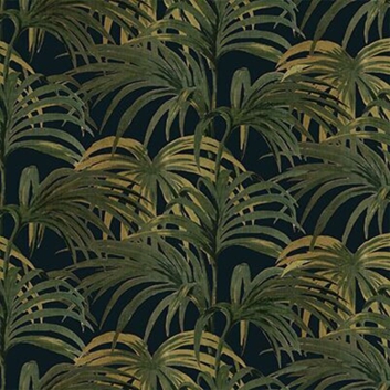 House of Hackney Palmeral, Midnight & Green Tapet